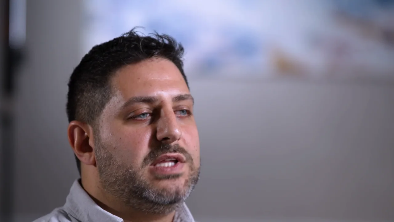 Isaac, a patient of the practice, in his story film