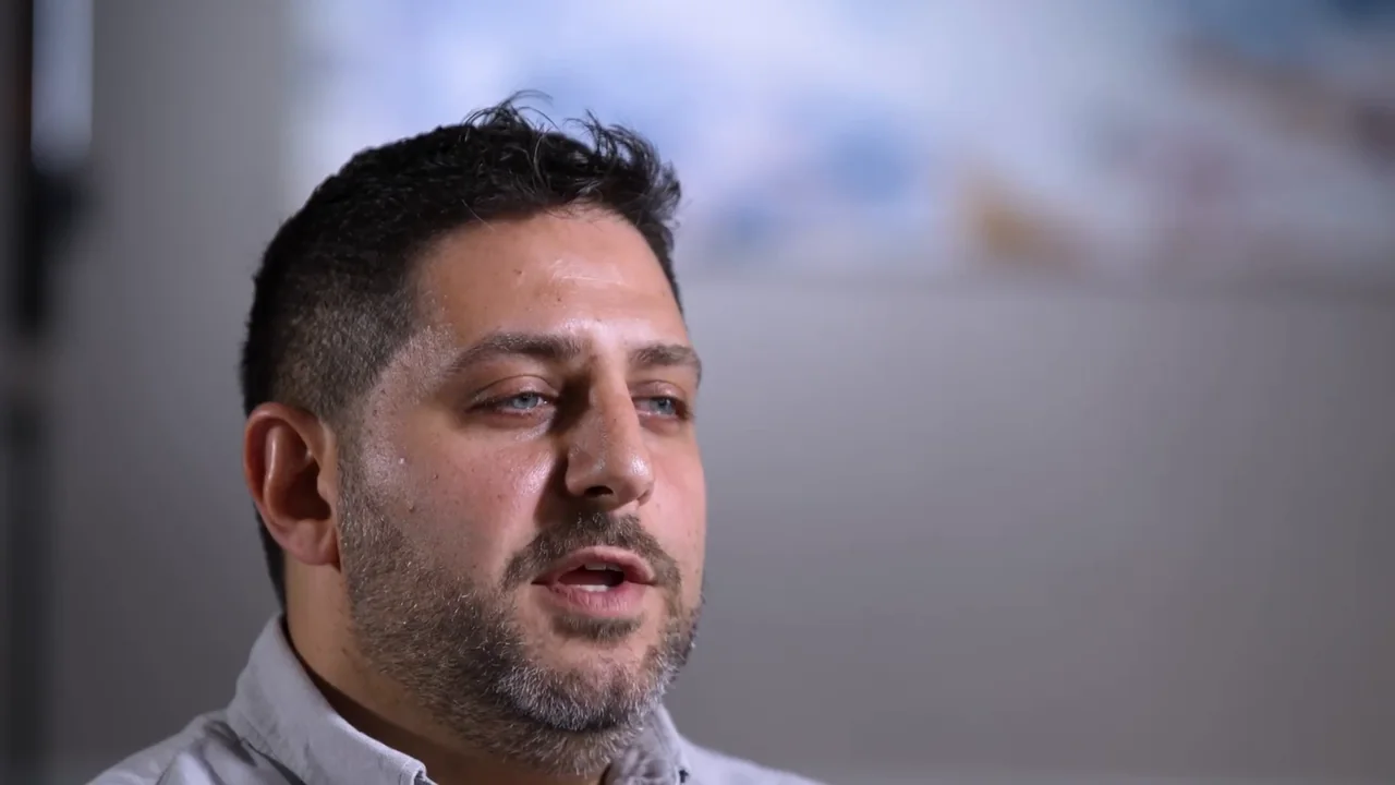 Isaac, a patient of the practice, in his story film