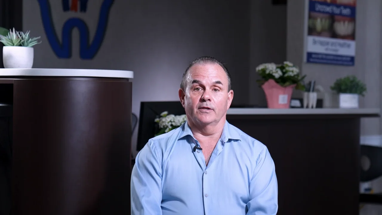 Daniel, a patient of the practice, in his story film