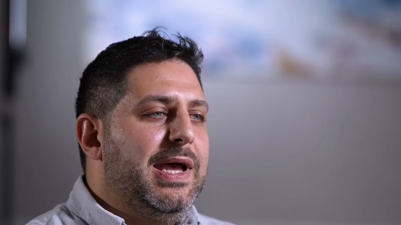 Isaac, a patient of the practice, in his story film