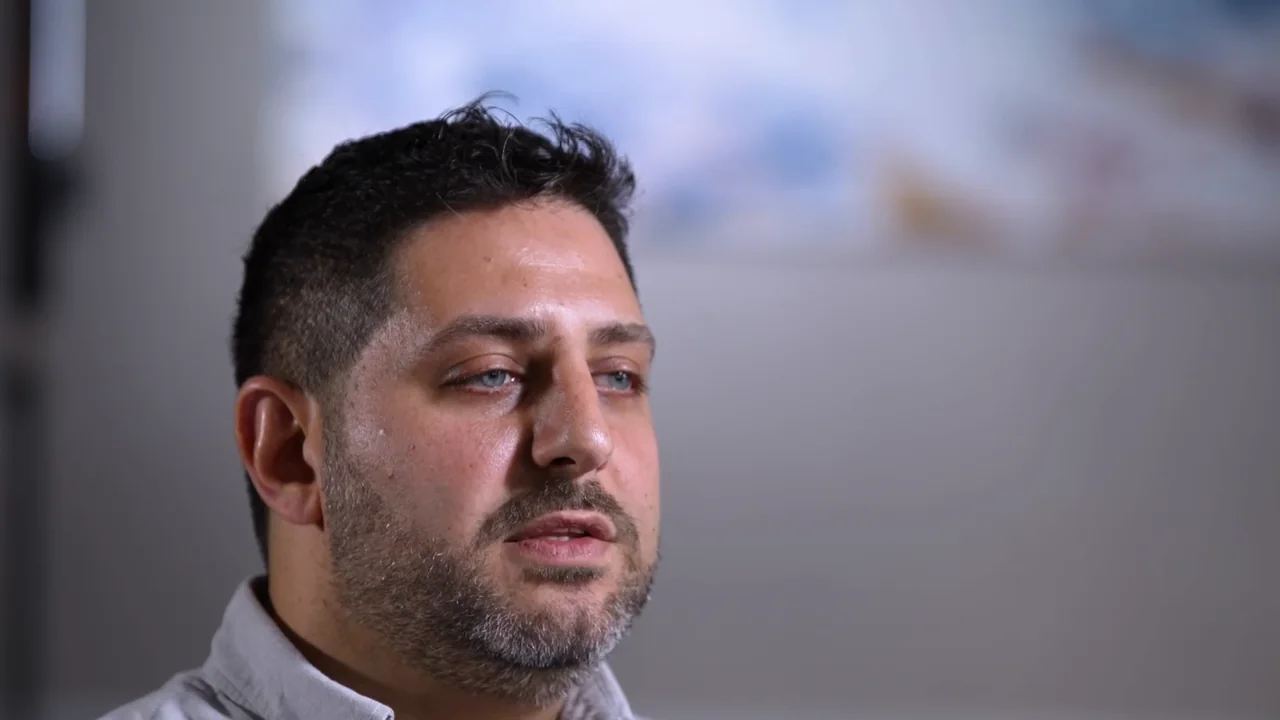 Isaac, a patient of the practice, in his story film