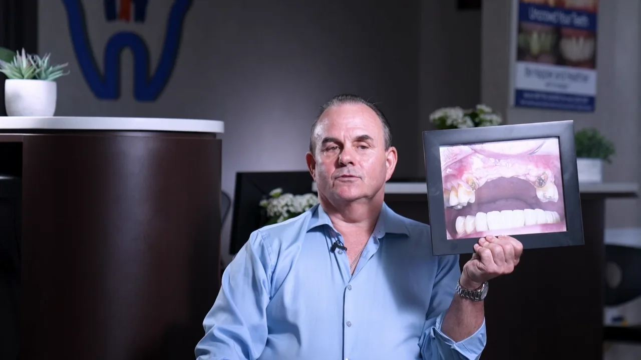Daniel, a patient of the practice, in his story film