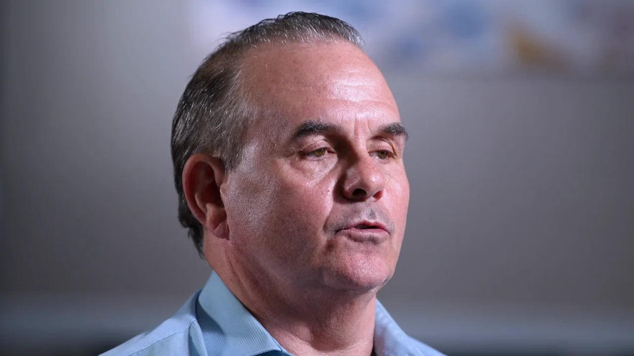 Daniel, a patient of the practice, in his story film