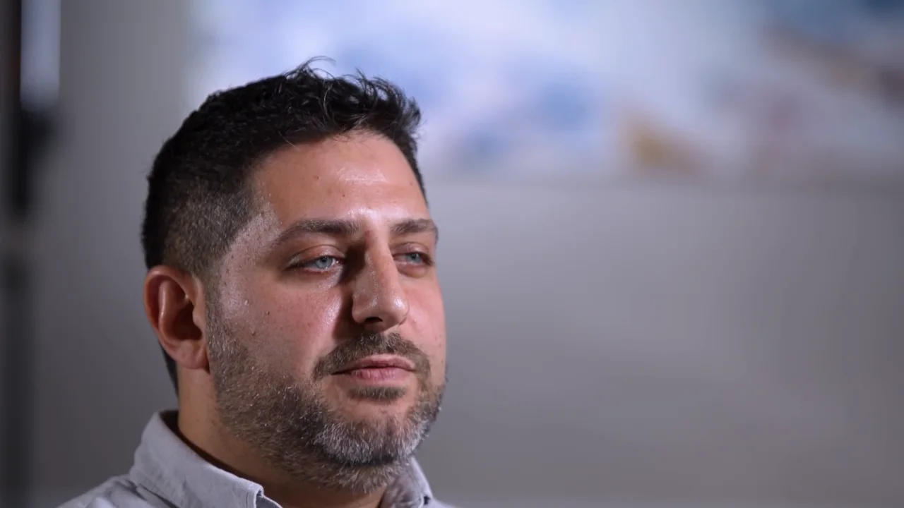 Isaac, a patient of the practice, in his story film