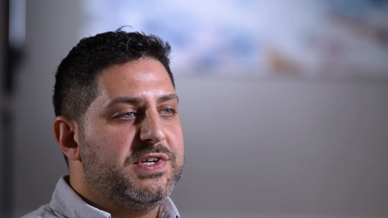 Isaac, a patient of the practice, in his story film
