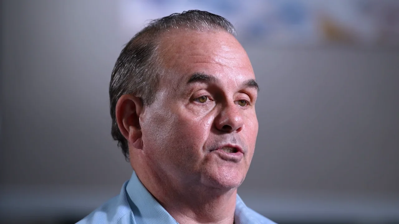Daniel, a patient of the practice, in his story film