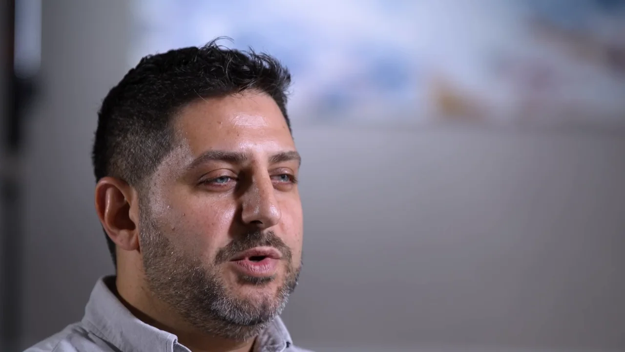 Isaac, a patient of the practice, in his story film