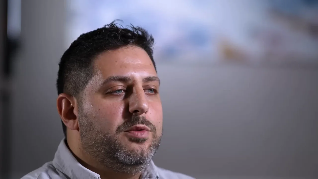 Isaac, a patient of the practice, in his story film