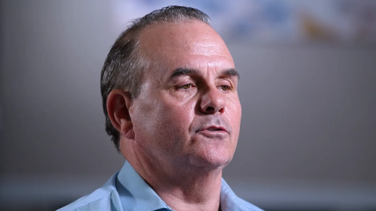 Daniel, a patient of the practice, in his story film