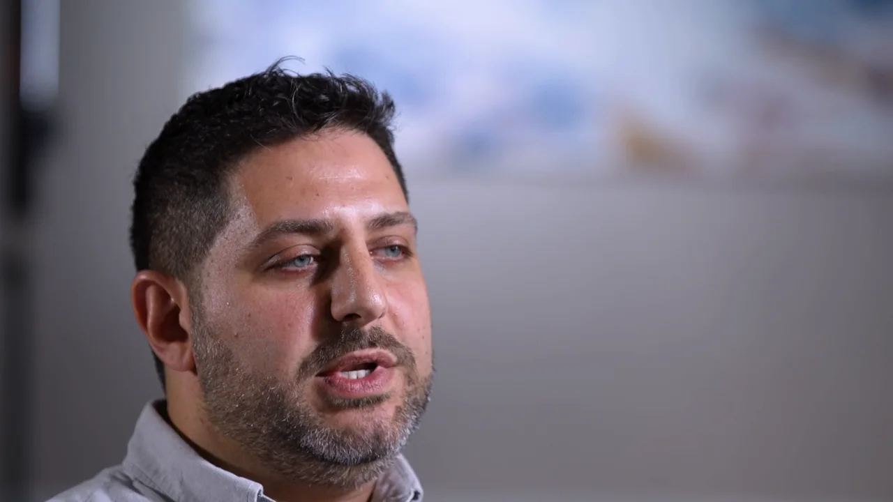 Isaac, a patient of the practice, in his story film